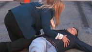 Laura rushes to Lucas' side | Image: ABC