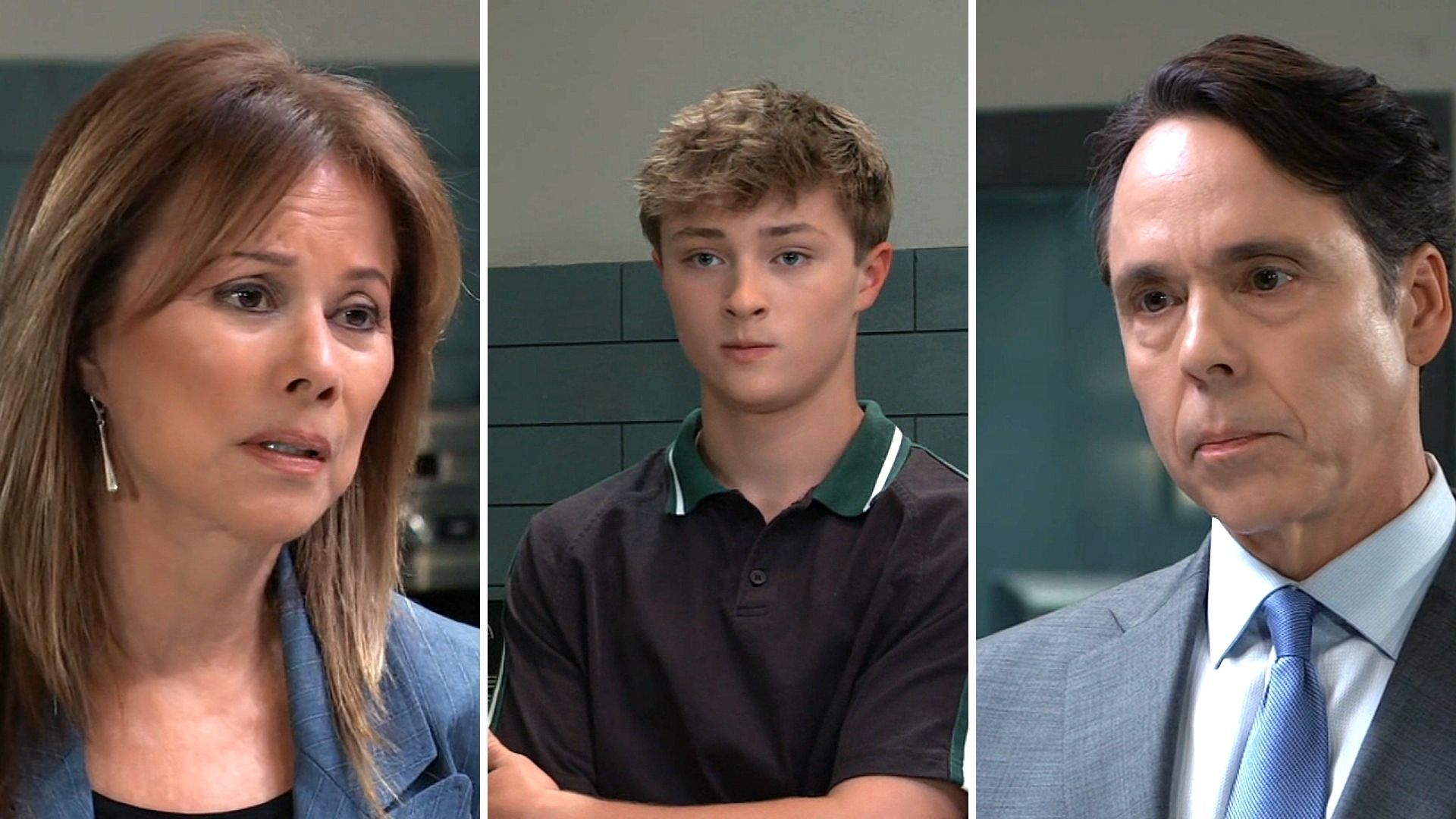 Alexis was barely able to get Cullum to back off of Danny | Image: ABC