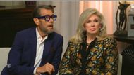 Joseph (JM J Bullock) and Dottie (Morgan Fairchild) attended Logan Designs' fashion show | Image: CBS