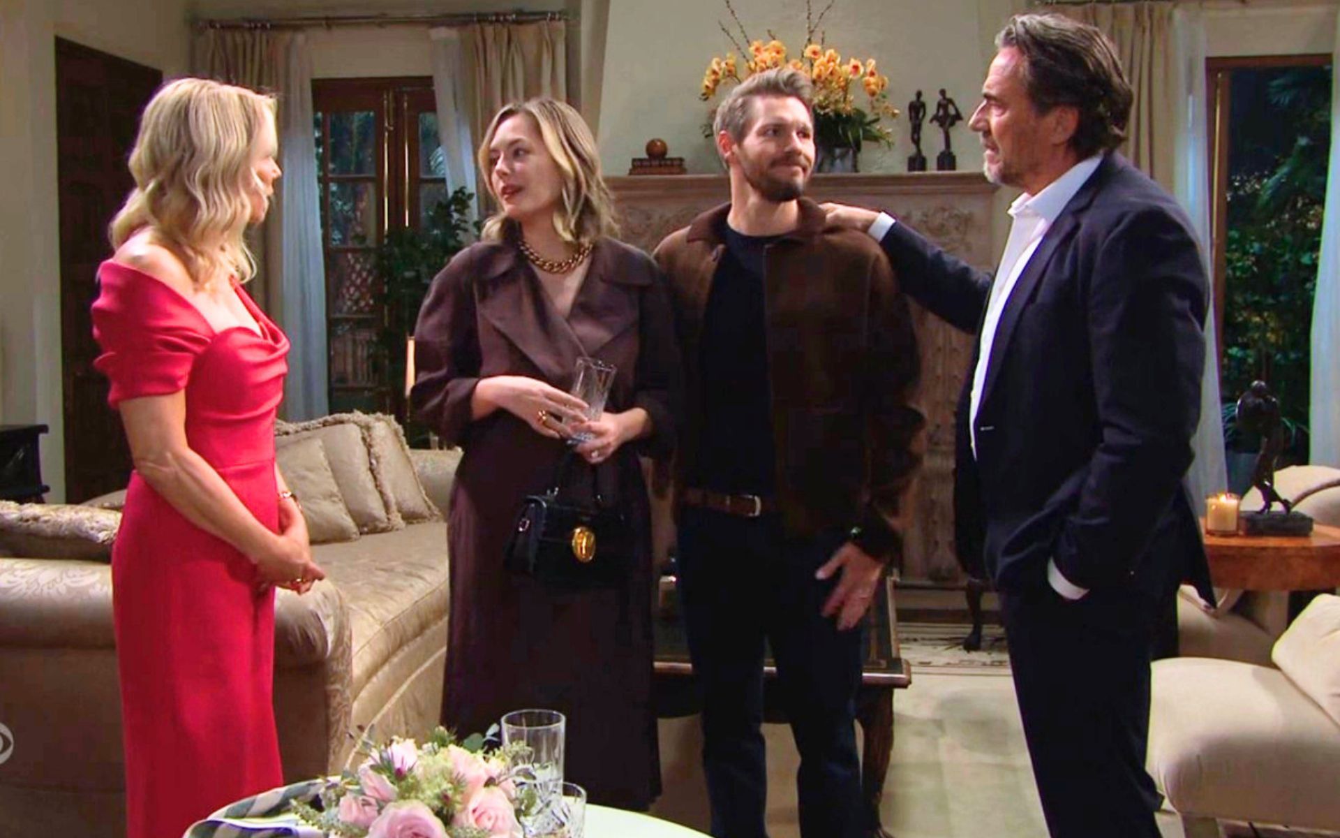 Brooke has no idea what's coming | Image: CBS