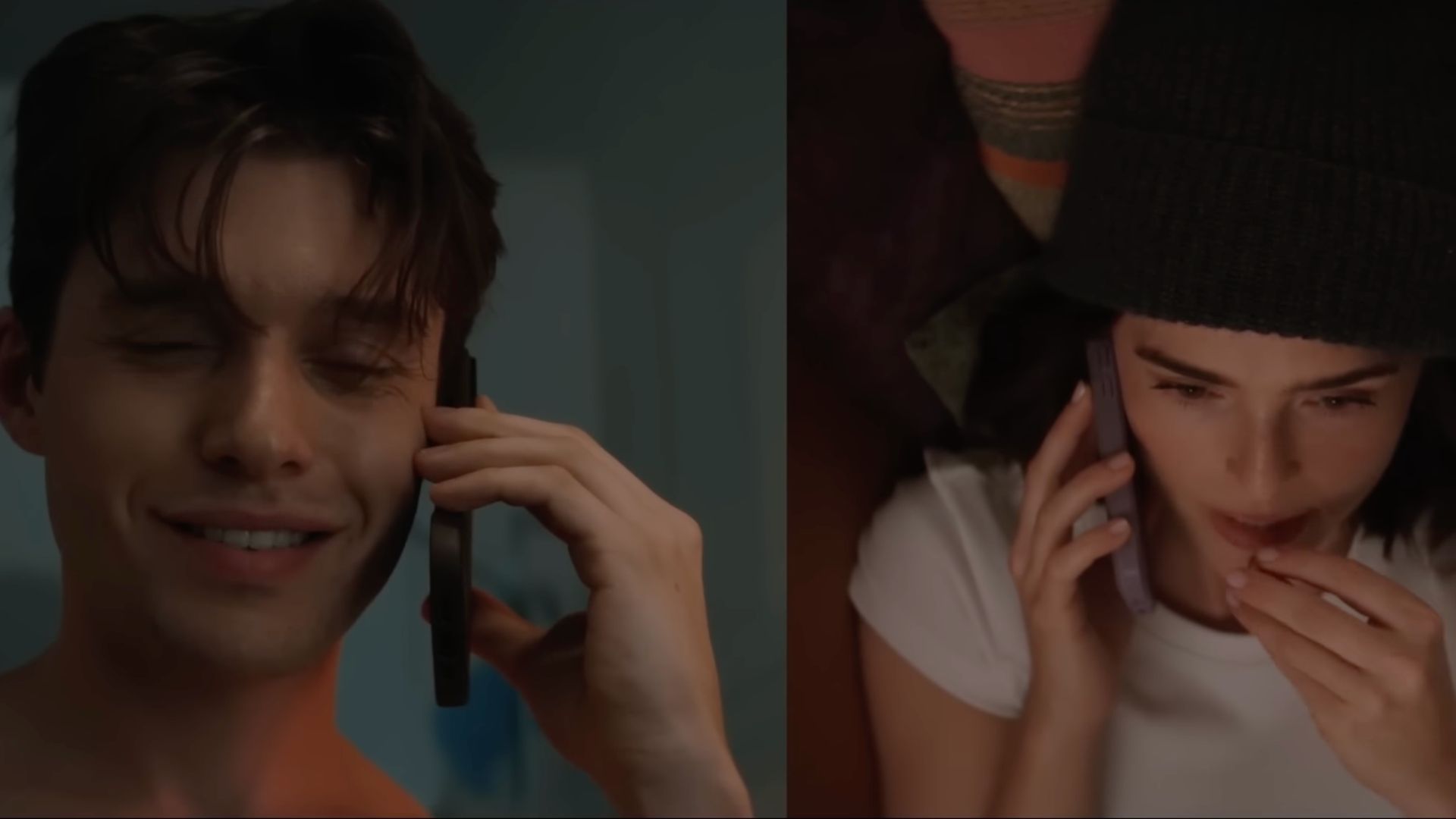 Wes and Jill in Voicemails for Isabelle (Image via YouTube/@Netflix)
