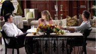 Cane (Billy Flynn), Jill (Lauren Koslow), and Billy (Jason Thompson) break bread | Image: JPI