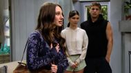 Dylan, Electra and Will in a scene from B&B | Image: CBS