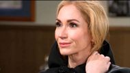 Heather (Ashley Jones) didn't need a lot of time to convince her brother, Joey (Jon Lindstrom), that there was more to her than meets the eye on Beyond the Gates | Image: CBS