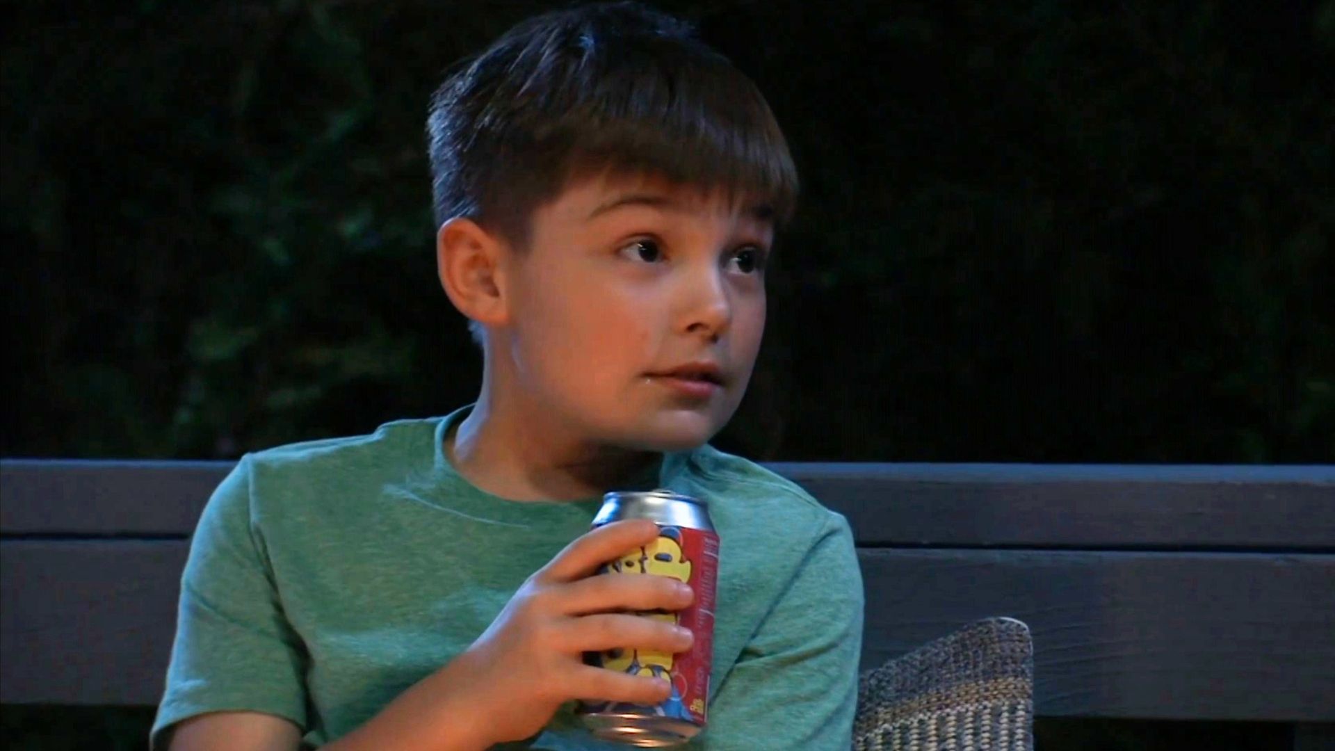 James spent time with Molly and Cody | Image: ABC