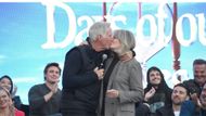 Hogestyn and Hall shared a kiss every year at Day of DAYS | Image: JPI