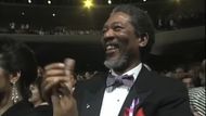 Morgan Freeman at the 1993 Oscars (Image via YouTube/Oscars)