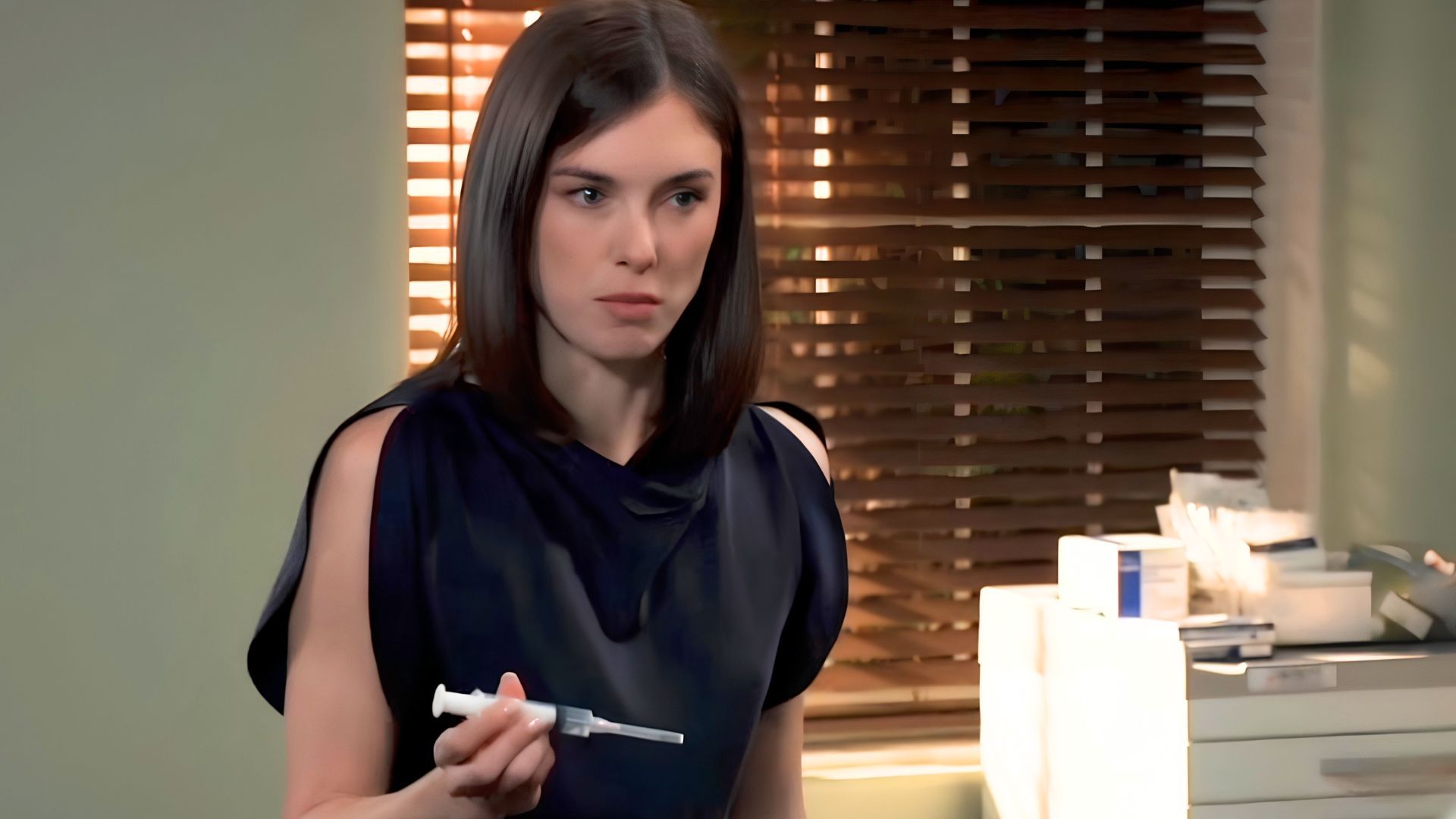 Willow broke out the syringe | Image: ABC