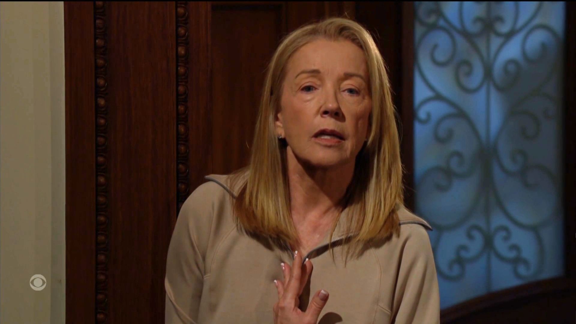 Nikki was engulfed in darkness | Image: CBS