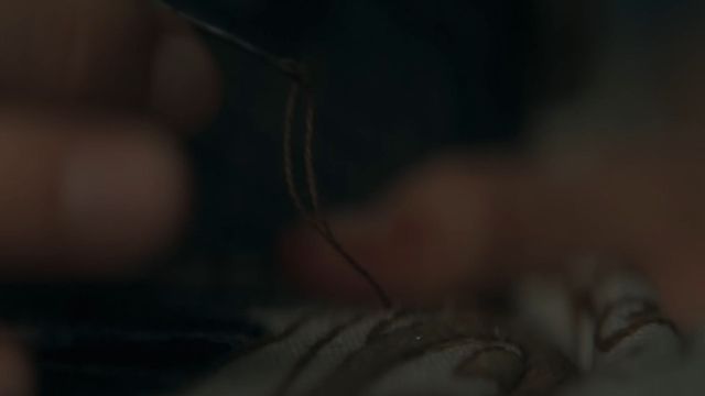 Helaena sewing in the House of the Dragon Episode 6 Preview (Image via YouTube/@gameofthrones)