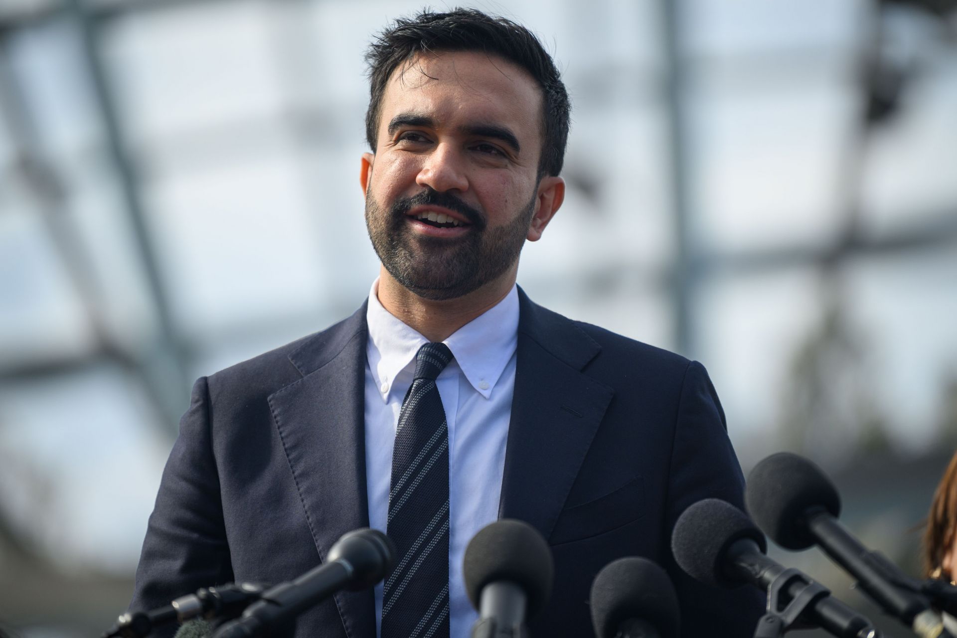 Mayor-Elect Zohran Mamdani Holds News Conference Day After Being Elected Mayor Of New York City - Source: Getty