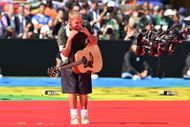 Justin Bieber performs during FIFA World Cup 2026™ Topps Final Halftime Show - Source: Getty