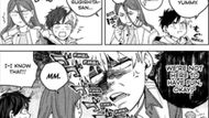 Nirei scolds Sakura Sugishita for getting distracted - Source: K Manga