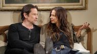 Matt Clark (Roger Howarth AKA Mitch Bacall had his wife, Sienna Bacall (Tamara Braun), handcuffed to a bed | Image: JPI