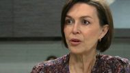 Carly knows that Valentin saw Anna | Image: ABC