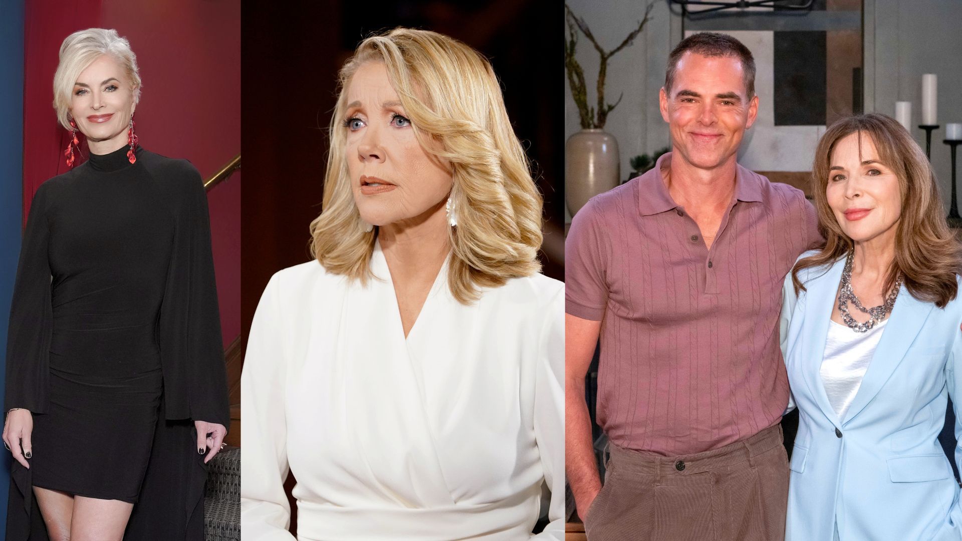 Ashley, Nikki, Billy, and Jill on The Young and the Restless | Image: JPI