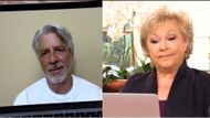 Martin Laurent and Traci Abbott reconnected over a video conference call | Image: CBS
