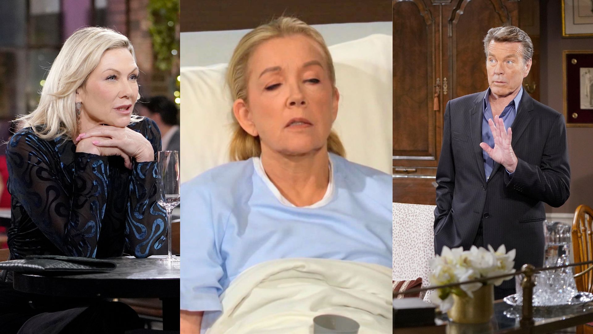 Diane, Nikki, and Jack on The Young and the Restless | Image: JPI, CBS