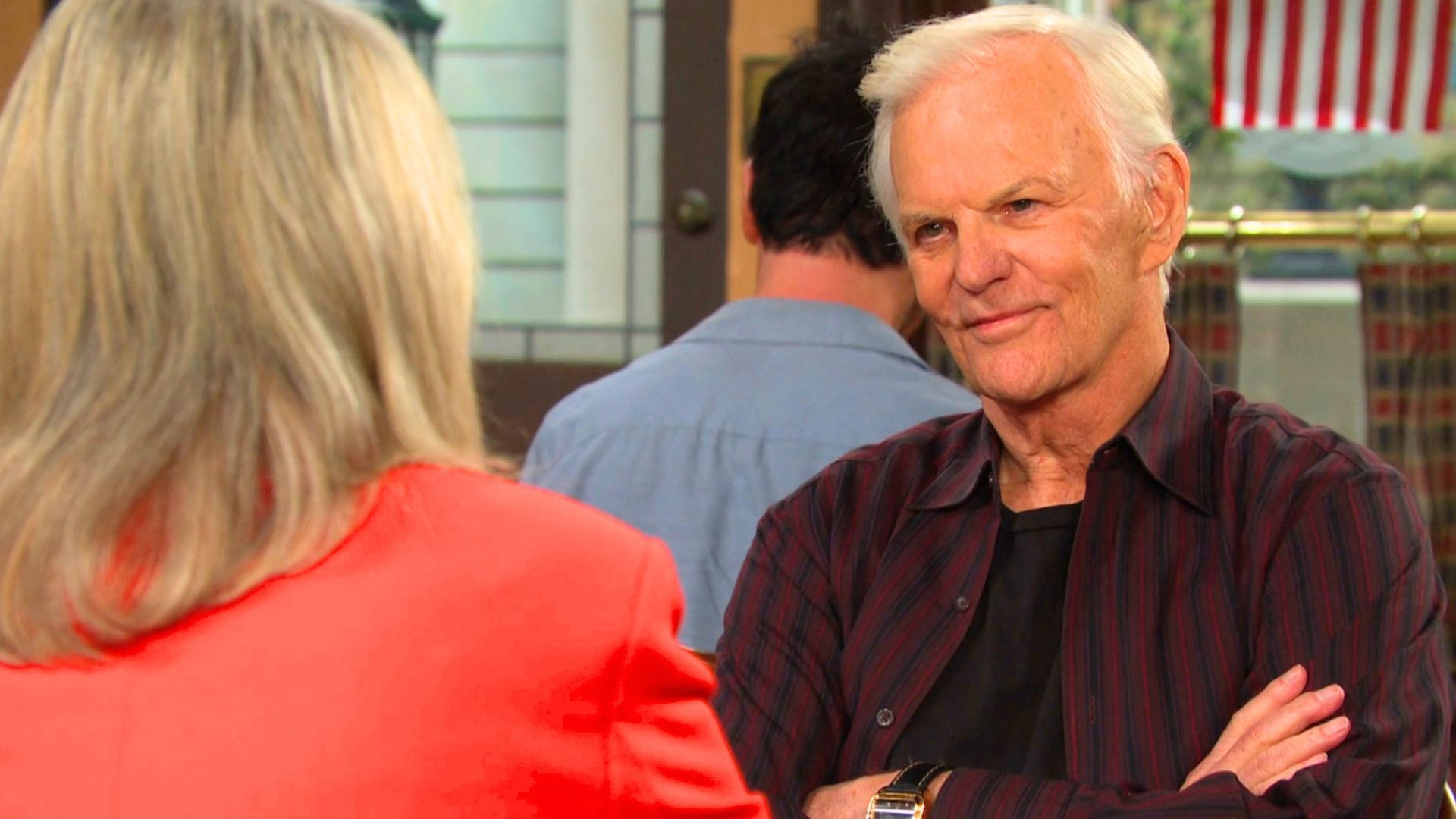 Roman told Marlena about his separation from Kate | Image: Peacock