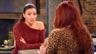Audra and Sally need to keep a secret | Image: CBS