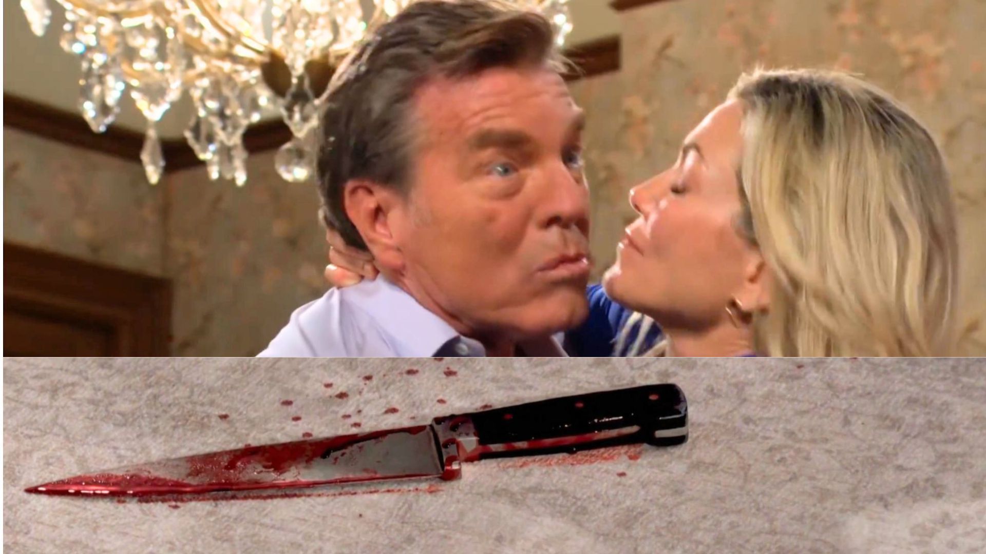 Jack, Patty, and Patty's knife | Image: CBS
