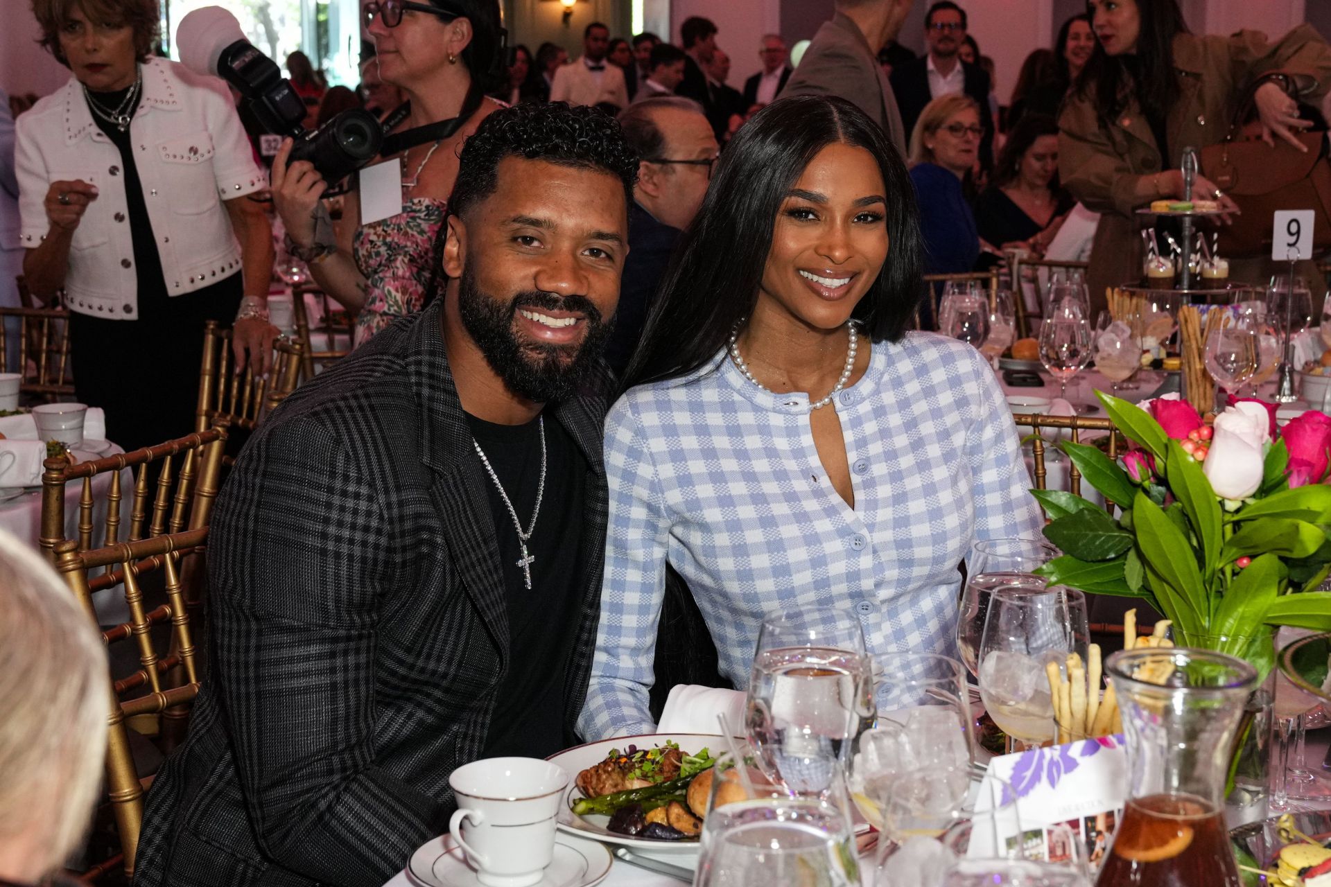 Russell Wilson and Ciara at the 2026 Outstanding Mother Awards - Source: Getty