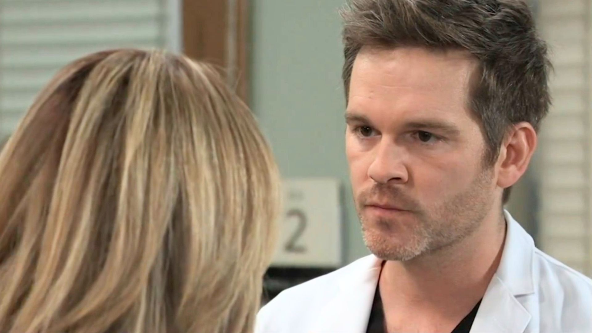 Lucas needs to calm Carly | Image: ABC