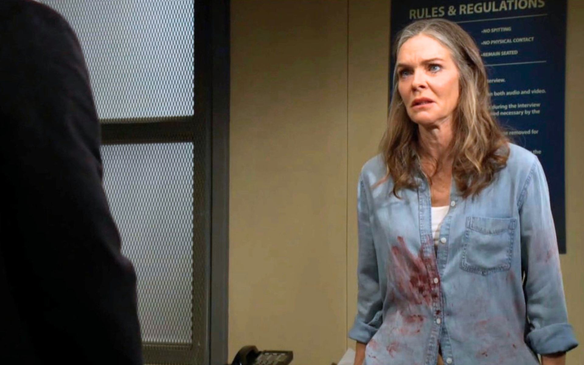 Diane is stunned to learn she could be charged with attempted murder | Image: CBS