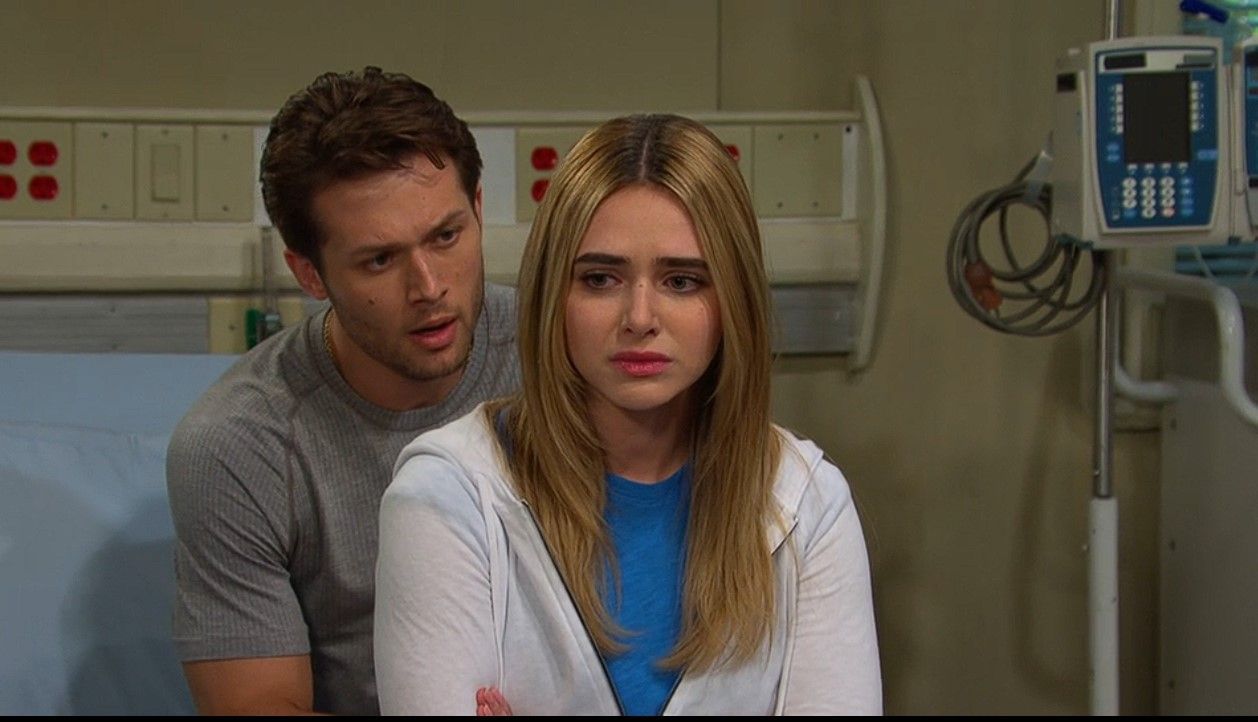 Holly called out Tate's lack of faith in her. \Image: Peacock