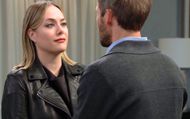 Hope enjoys Logan's victory while worrying about Brooke's reaction | Image: CBS