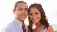 Larry and Maya (Image via CBS)