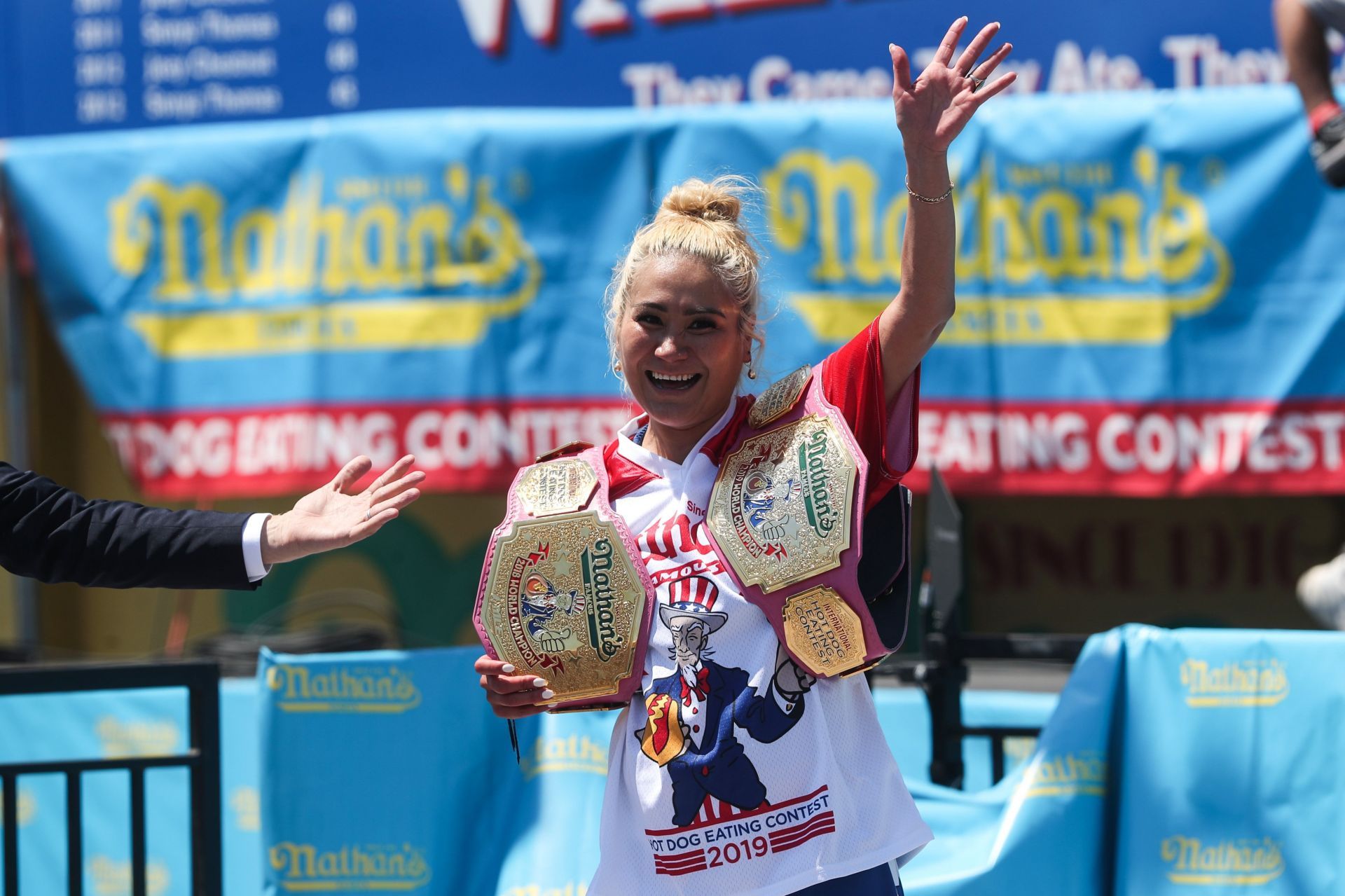 2019 Nathan's Famous International Hot Dog Eating Contest - Source: Getty
