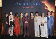John Leguizamo, Charlize Theron, Lupita Nyong'o, Tom Holland, Matt Damon, Anne Hathaway, Zendaya, Emma Thomas and Christopher Nolan attend the Universal Pictures Presents "The Odyssey" Paris Premiere - Source: Getty