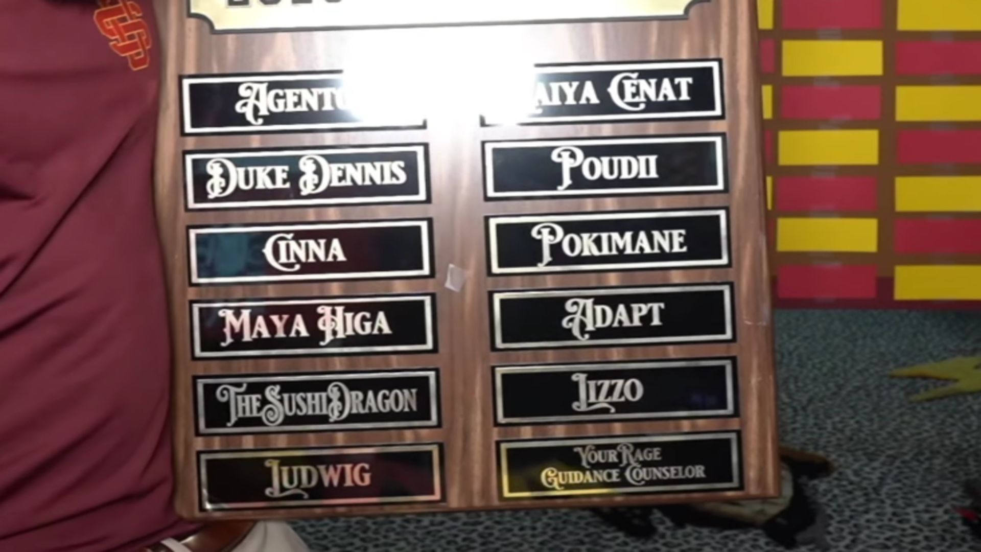 Kai Cenat unveils the professor list of Streamer University (Image Via YouTube/@Kai Cenat Live)
