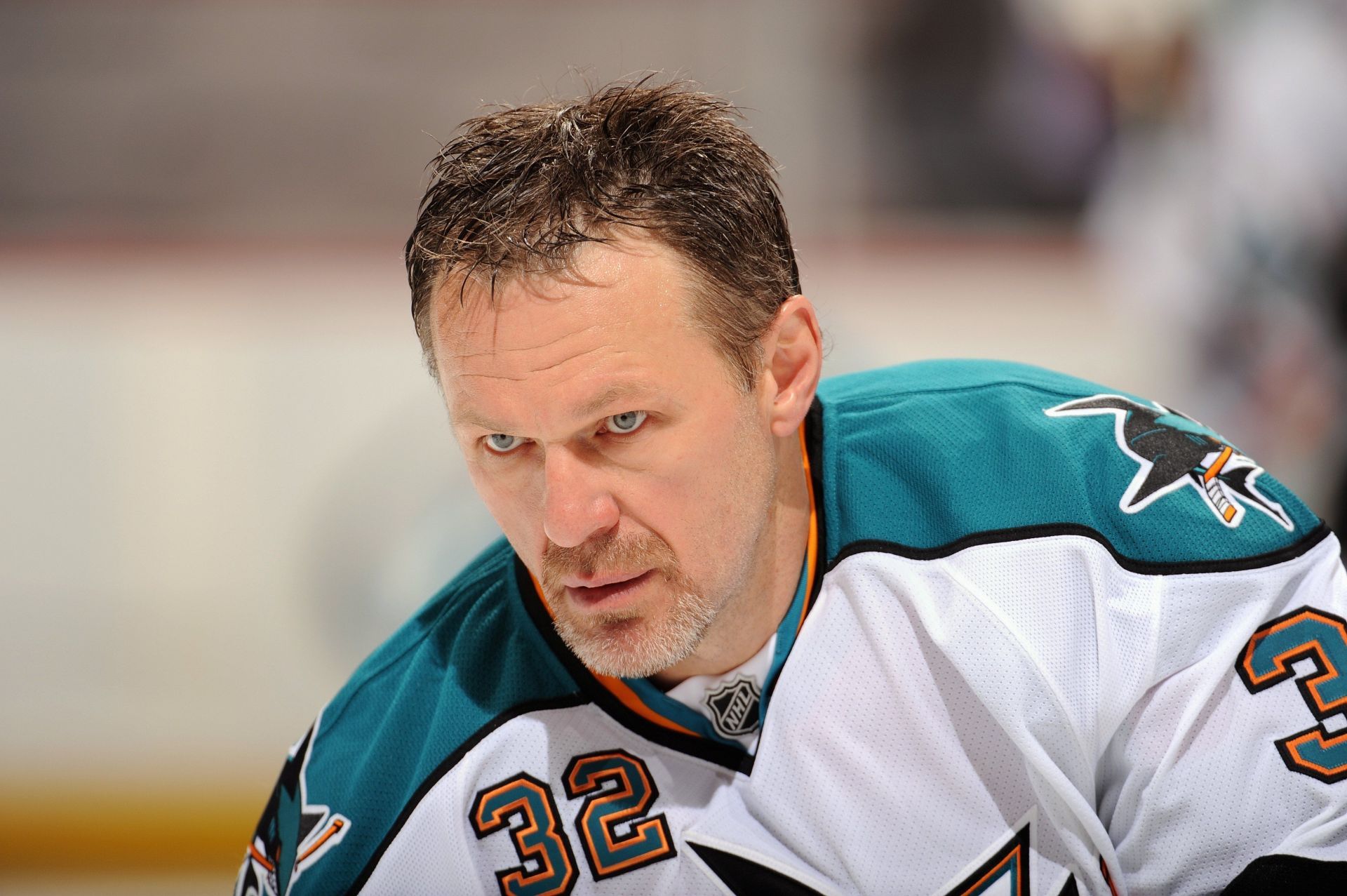 Claude Lemieux at San Jose Sharks v Anaheim Ducks - Game Three - Source: Getty