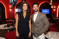 (L-R) Kaitlan Collins and Robbie Graham-Kuntz attend the Warner Bros. Discovery Upfront 2026 at The Theater at Madison Square Garden on May 13, 2026 in New York City - Source: Getty