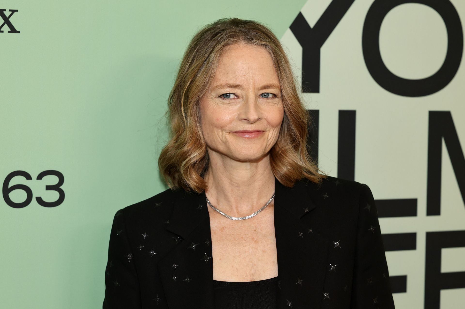 Jodie Foster attends "A Private Life" Red Carpet during the 63rd New York Film Festival at Alice Tully Hall, Lincoln Center on October 05, 2025 in New York City - Source: Getty