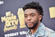 Chadwick Boseman attends the 2018 MTV Movie And TV Awards - Arrivals - Source: Getty