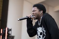 d4vd performs onstage during 2024 Lollapalooza Festival - Source: Getty