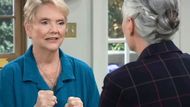 Erika Slezak plays the victim of a scammer in an episode of Blue Bloods | Image: YouTube