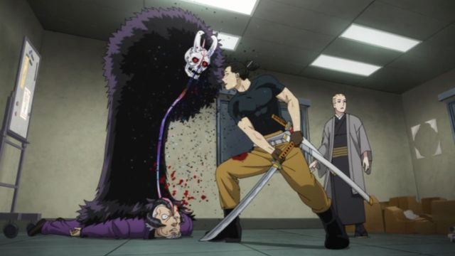 Ivan kills Shingo in Daemons of the Shadow Realm Episode 20 - Source: Studio BONES