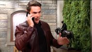 Adam was not happy that Billy shot his mouth off to Victor | Image: CBS