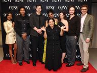 Mindy Kaling, Nicholas Duvernay, Will Angus, Avantika Vandanapu, Zarna Garg, Ella Hunt, Jack Martin and Charlie Grandy attend Hulu's "Not Suitable For Work" Advanced Screening And Conversation - Source: Getty