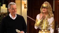 Victor and Nikki had a mini-masked ball at the ranch | Image: CBS