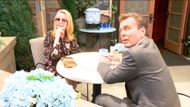 Nikki and Jack looked at a bird as a good omen | Image: CBS
