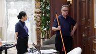 Sandra Aguilar and Michael Maloney keep Forrester Creations spotless | Image: JPI