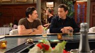 Cane and Matt shared secrets at the GCAC bar | Image: CBS