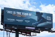 General views of a billboard promoting Paramount Network's 'Yellowstone' television series on June 22, 2022 in Hollywood, California - Source: Getty