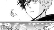 Sakura looking at the town from the rooftop - Source: K Manga