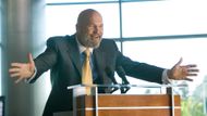Jeff Bridges as Obadiah Stane in Iron Man (Image via Disney+)
